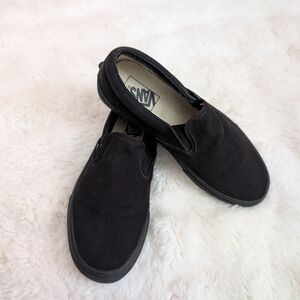Vans Classic Black Slip-On Sneakers